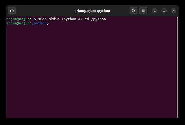 Erstellen Sie einen „Python“-Ordner und verschieben Sie ihn in diesen Ordner (Bild 13).