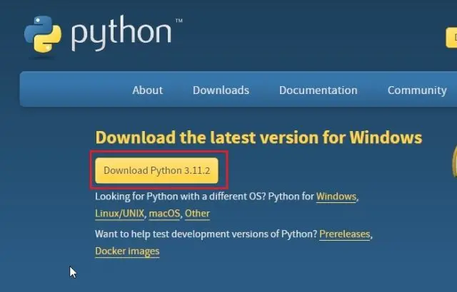 Baixe a versão mais recente do Python Figura 5