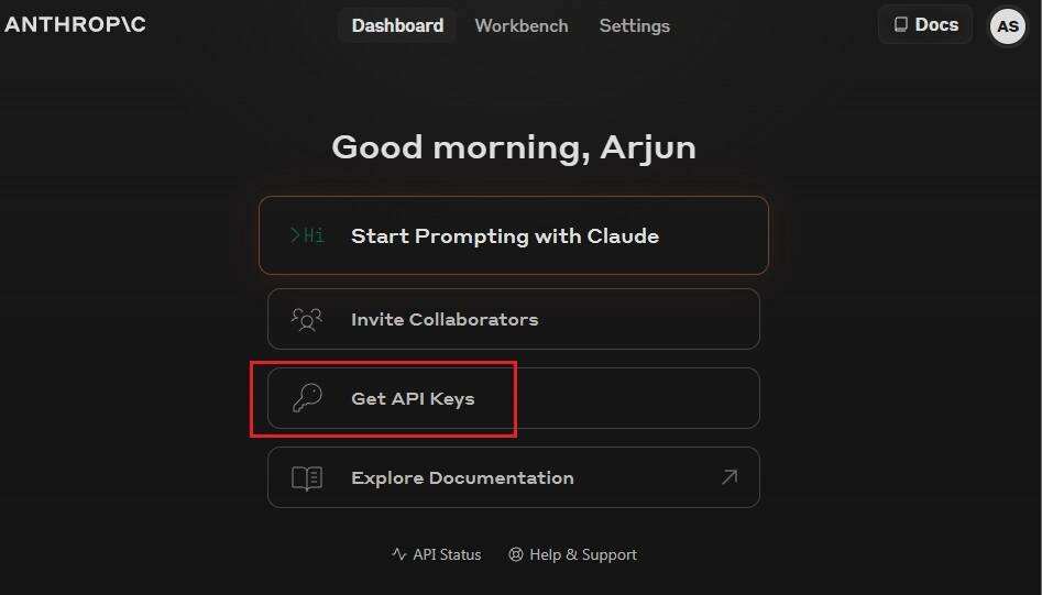 Get Claude 3 API Key 3