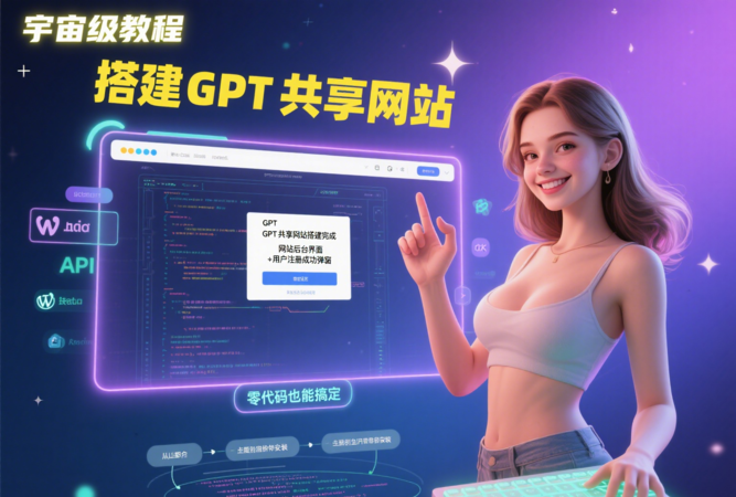 如何搭建自己的ChatGPT共享网站？这份教程帮你快速实现