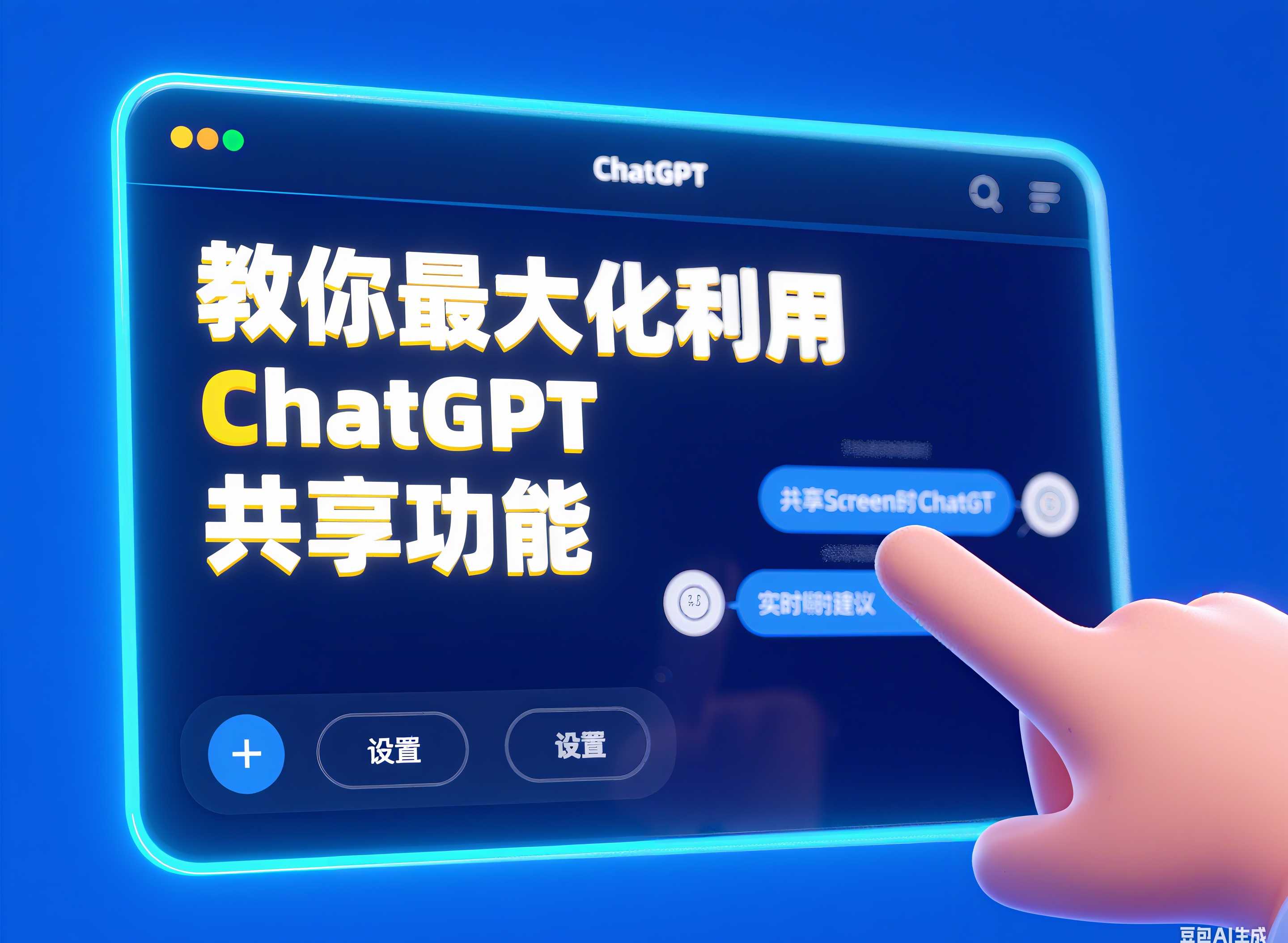 ChatGTP共享对话窗口：如何设置并最大化利用？
