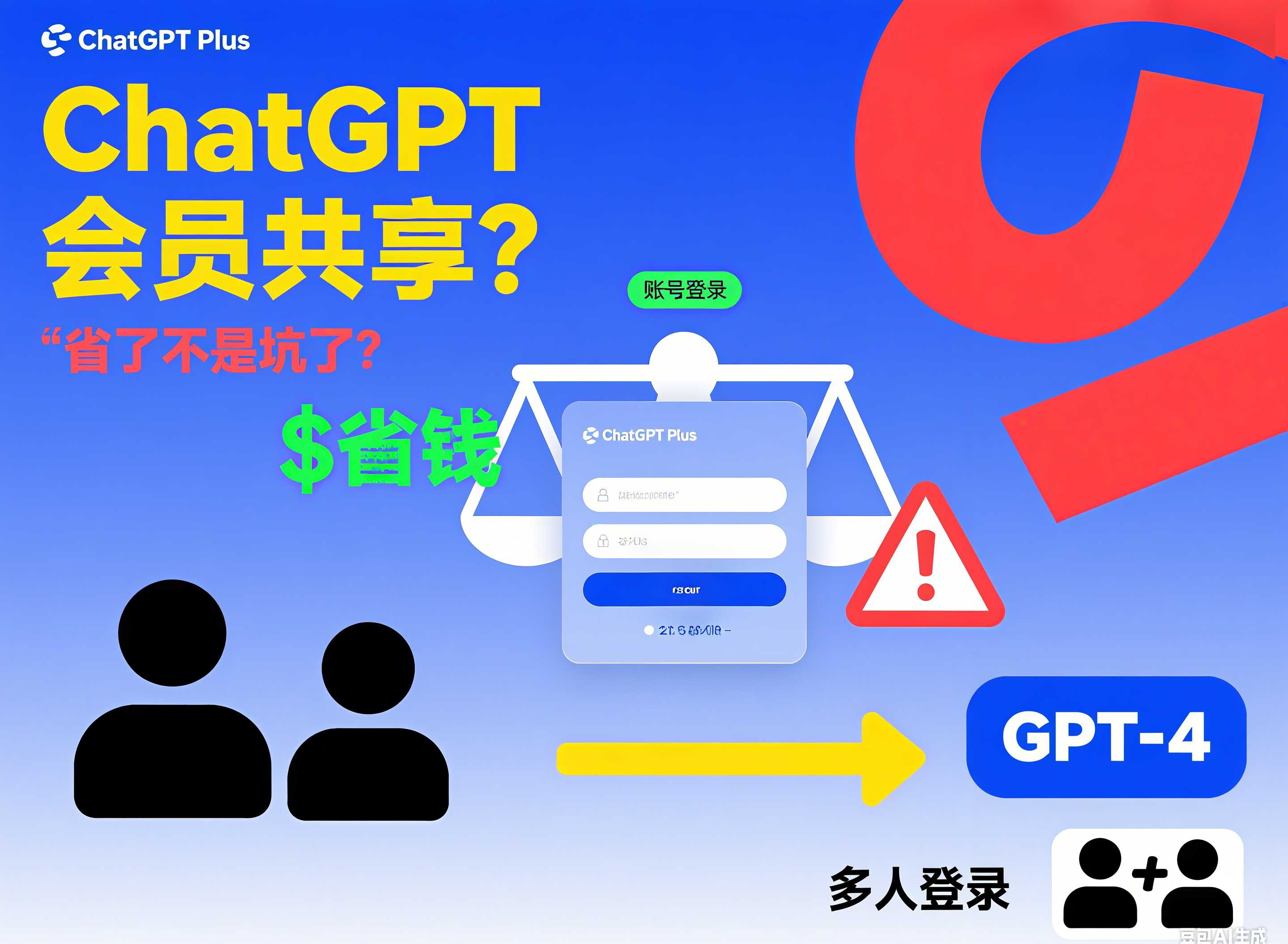 ChatGPT会员账号共享：值不值得尝试？