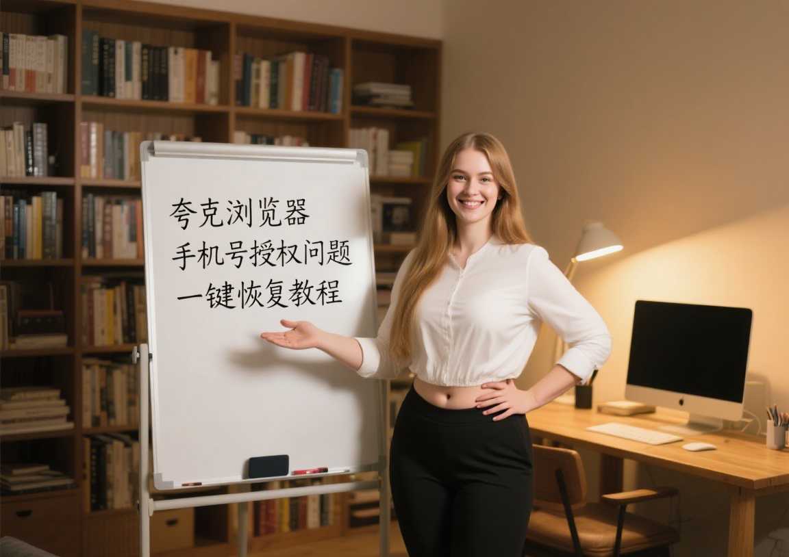 夸克浏览器手机号授权出问题？一键恢复教程来啦🔧