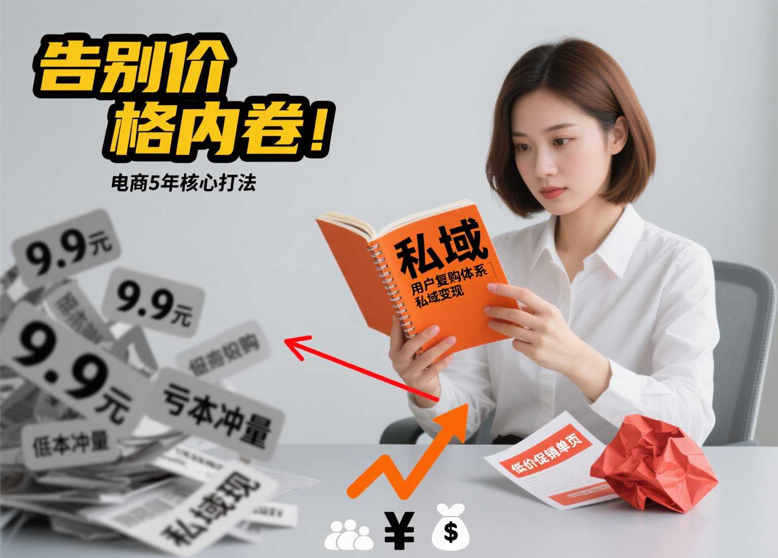 做电商不卷价格怎么玩？告别价格内卷！电商未来5年必学的核心打法