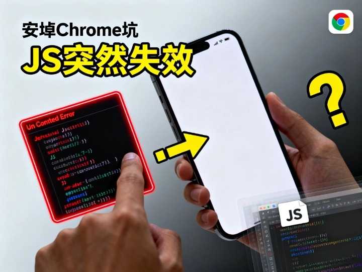 为什么JS代码在安卓Chrome失效？不执行原因曝光 一键解决办法！