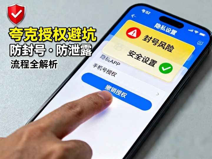 夸克中国手机号授权流程详解，避免封号和信息泄露