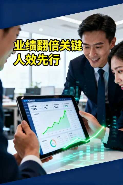 电商团队业绩翻倍的成功关键是什么？先跑通高人效，再吸引高人才