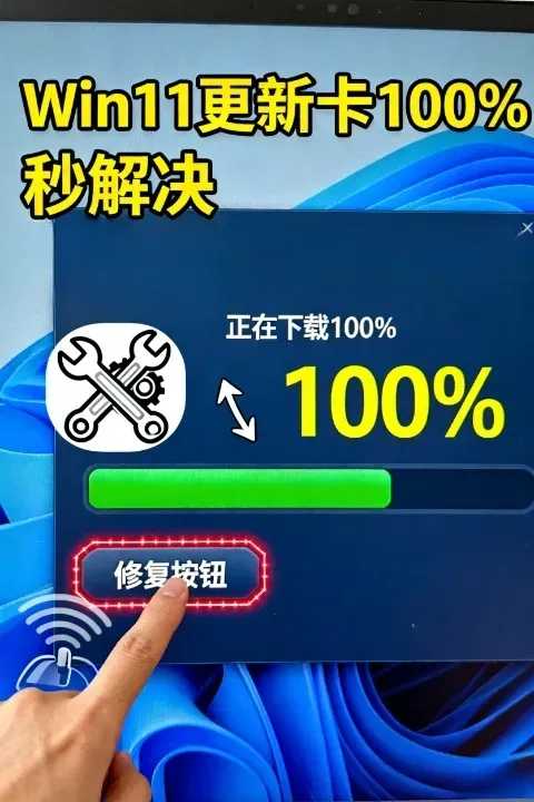Windows 11 更新卡住?一直处于正在下载100%不动?妙招来啦! Windows 11 更新卡住?一直处于正在下载100%不动?妙招来啦!