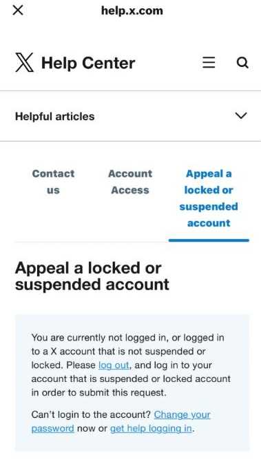 X账号被封禁怎么解冻?官方申诉解封全流程曝光 X账号被封禁怎么解冻?官方申诉解封全流程曝光