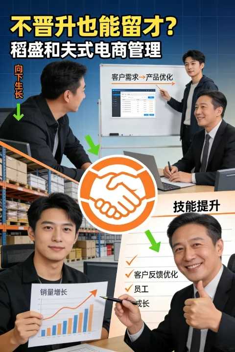 电商公司不设内部晋升也OK?稻盛和夫式管理,让你的团队“向下生长”! 电商公司不设内部晋升也OK?稻盛和夫式管理,让你的团队“向下生长”!