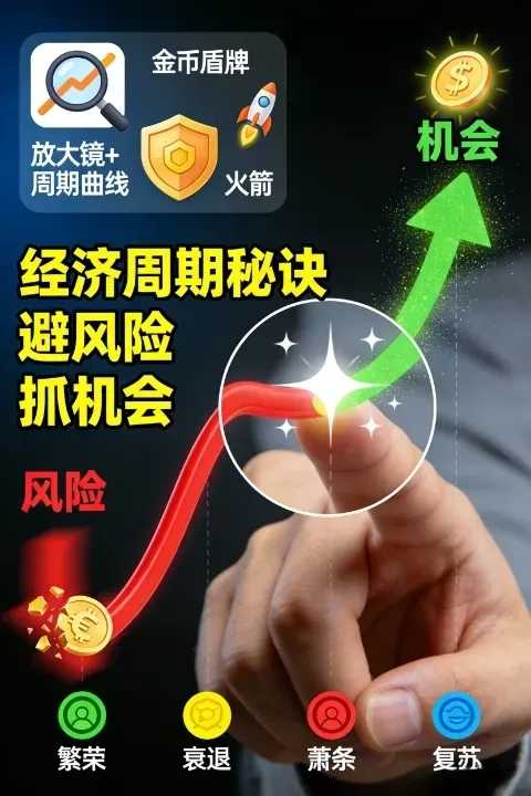 如何了解经济周期规律?避开风险、抓住机会的核心秘诀 如何了解经济周期规律?避开风险、抓住机会的核心秘诀