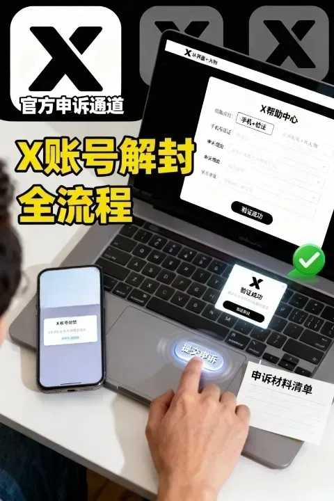 X账号被封禁怎么解冻？官方申诉解封全流程曝光