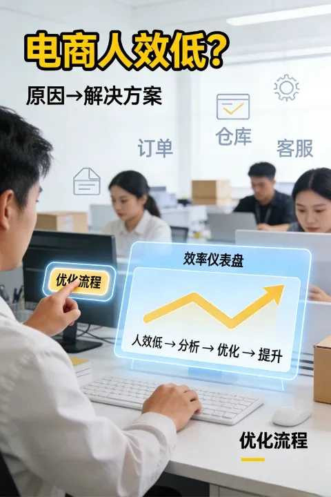 电商公司人效极低怎么办?从原因到解决方案的全流程解析 电商公司人效极低怎么办?从原因到解决方案的全流程解析