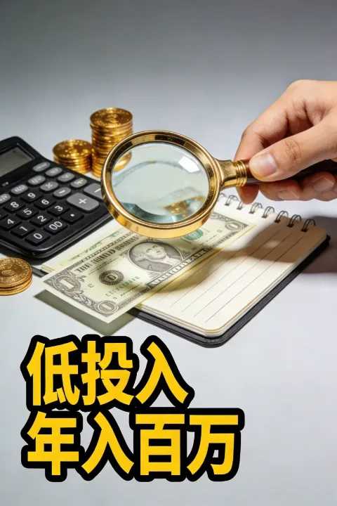 哪些项目投入极少却能年入百万？揭秘那些回报惊人却极其省力的赚钱真相