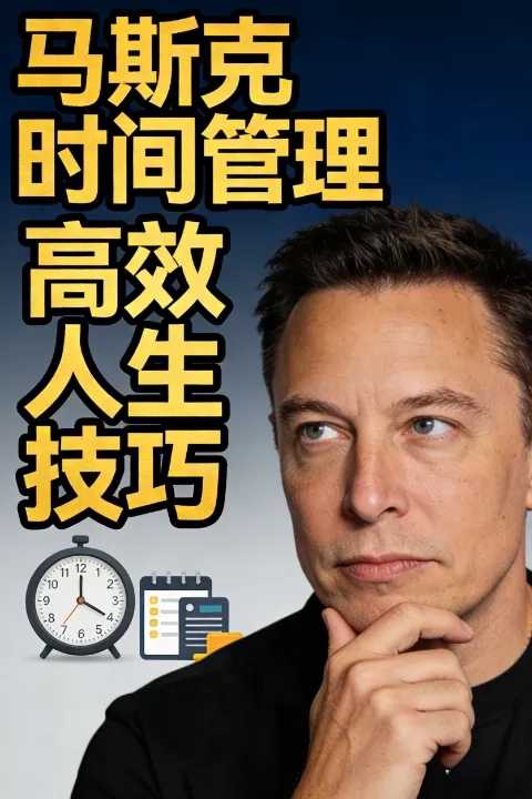 马斯克时间管理感悟启示：高效人生的技巧原则全解析