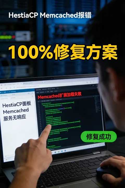 Datrys problem anymatebolrwydd gweinydd Memcached yn HestiaCP gyda PHP 8.4