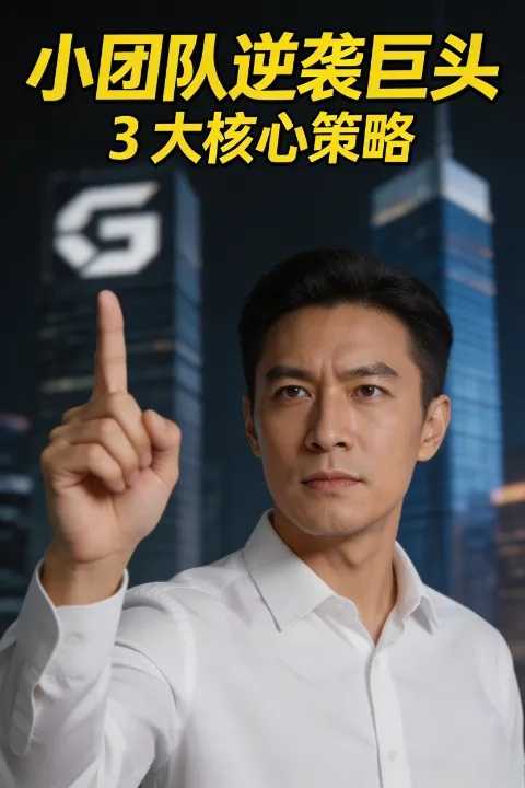 电商小团队如何跟大公司竞争？逆袭巨头3大核心策略揭秘