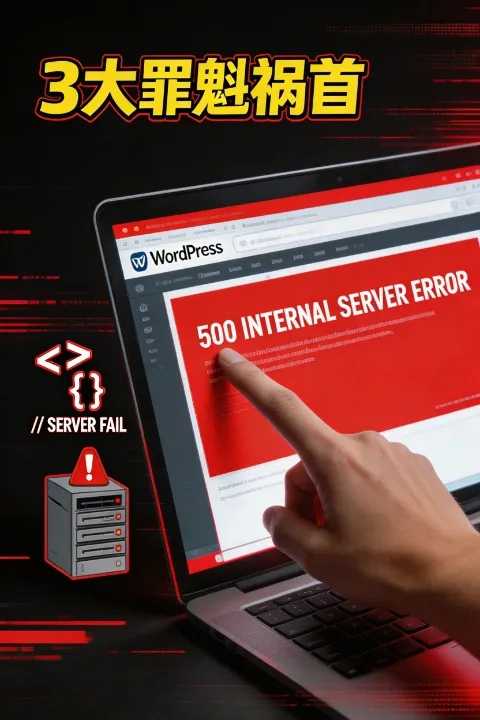 WORDPRESS网站500、502、503、504错误的3大罪魁祸首 WORDPRESS网站500、502、503、504错误的3大罪魁祸首