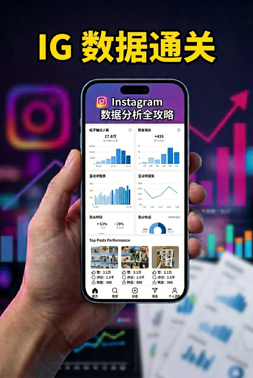 Instagram Insights如何做数据分析?从操作到解读全攻略 Instagram Insights如何做数据分析?从操作到解读全攻略