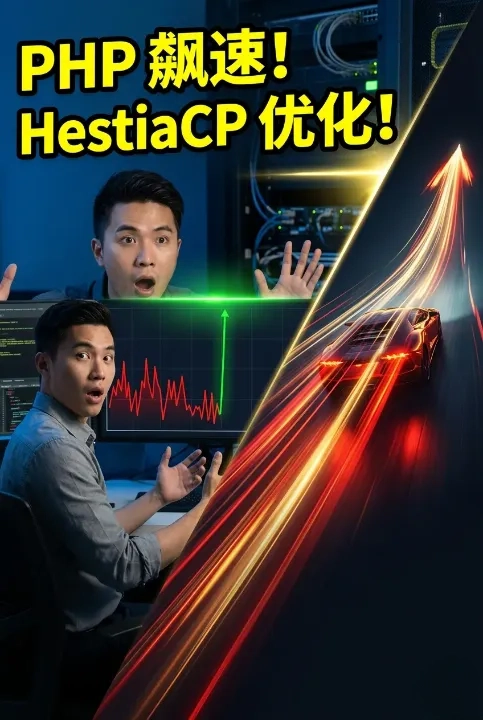 如何在 HestiaCP 优化 OPcache？操作码缓存编译PHP代码让网站速度飞起来