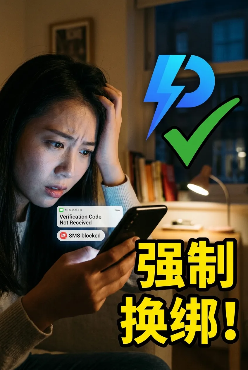 迅雷换中国手机号收不到验证码？一步步教你如何强制换绑新手机