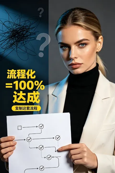 如何通过流程化100%实现设定的目标？揭秘顶尖高手的方法