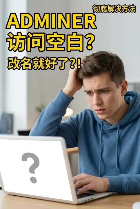 Adminer.php 访问空白?改名却能正常?原因解析与 3 步彻底解决方法 Adminer.php 访问空白?改名却能正常?原因解析与 3 步彻底解决方法