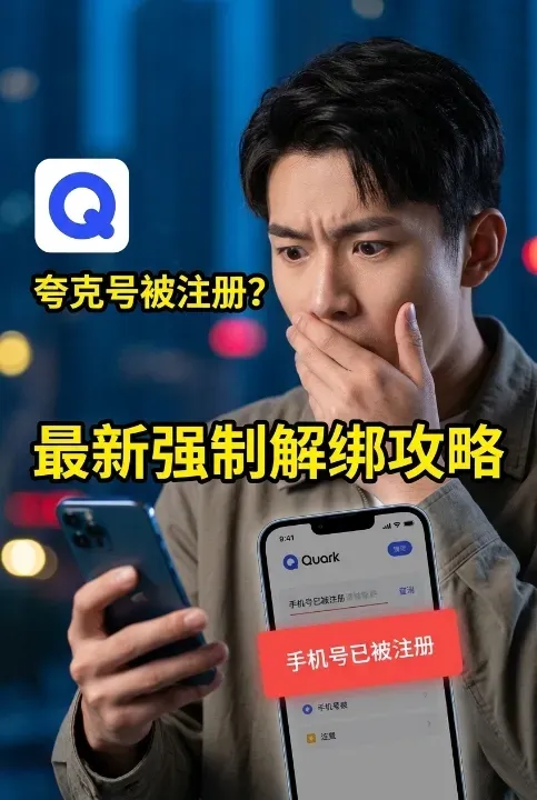夸克提示中国手机号已被注册?最新强制解绑与快速登录全攻略 夸克提示中国手机号已被注册?最新强制解绑与快速登录全攻略