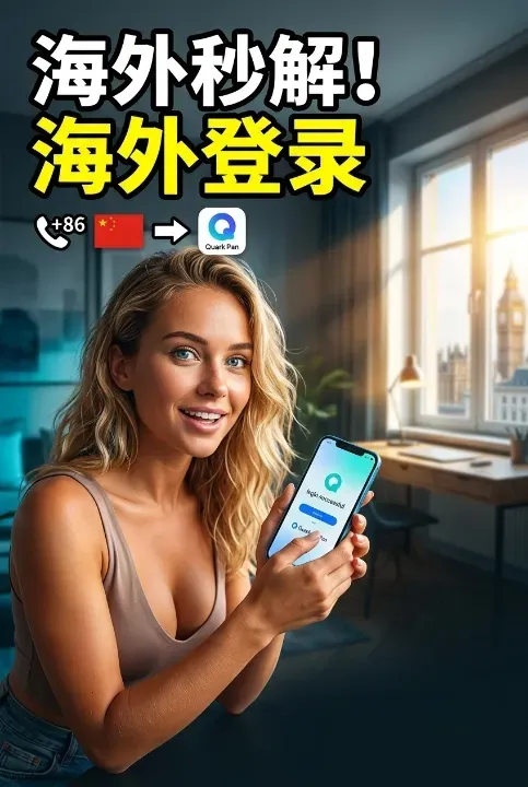 夸克海外中国手机号怎么绑定？留学生、海外用户网盘登录全指南