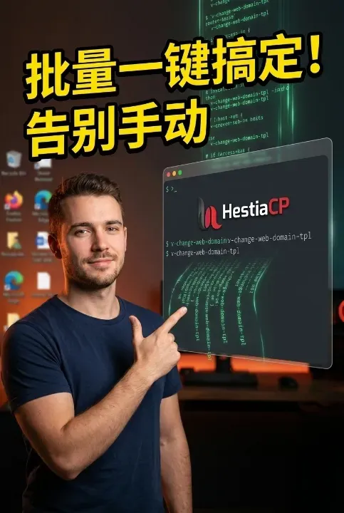 HestiaCP 批量自动切换自定义 PHP-FPM 模板:告别逐个手动点击(附脚本) HestiaCP 批量自动切换自定义 PHP-FPM 模板:告别逐个手动点击(附脚本)