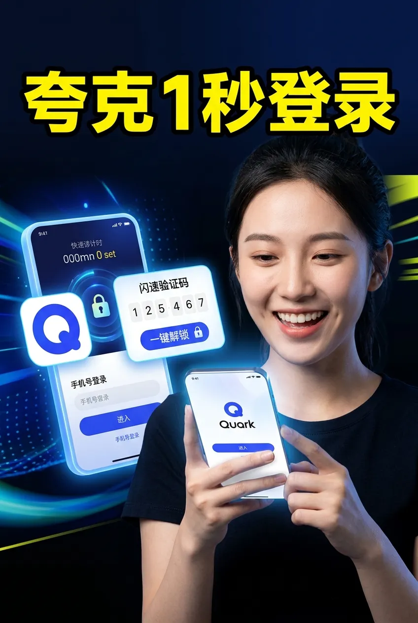 夸克中国手机号怎么登录？验证码登录与一键快捷登录教程