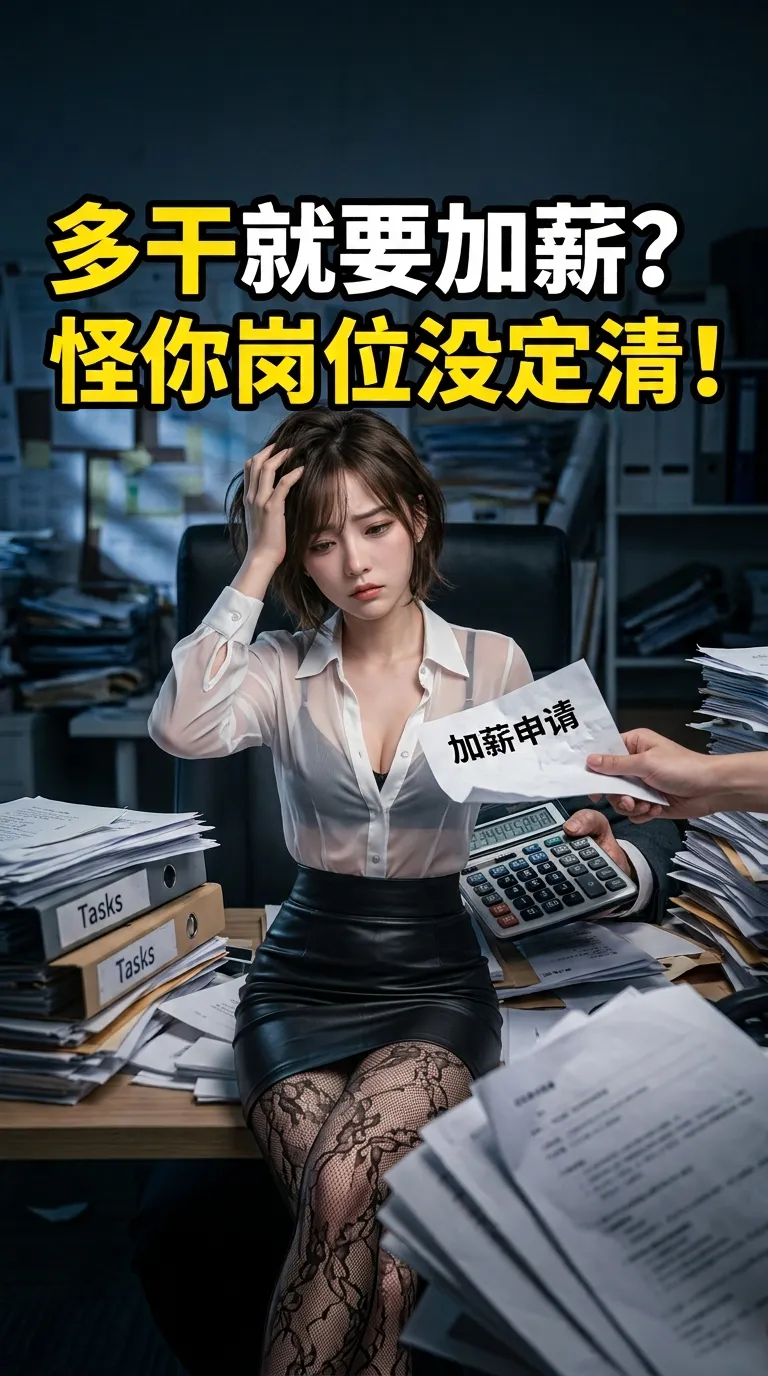 为何员工一多干点活就要求加薪？别怪他计较，怪你没把岗位定义清楚