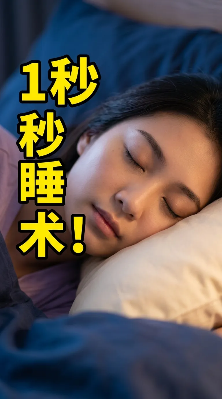 1秒快速入睡法,告别翻来覆去!让你5分钟进入深度睡眠(附实操SOP) 1秒快速入睡法,告别翻来覆去!让你5分钟进入深度睡眠(附实操SOP)