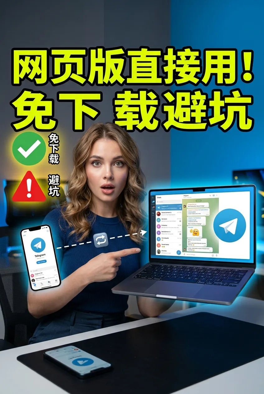 免下载直接用！Telegram网页版（Web）注册与多端同步避坑指南